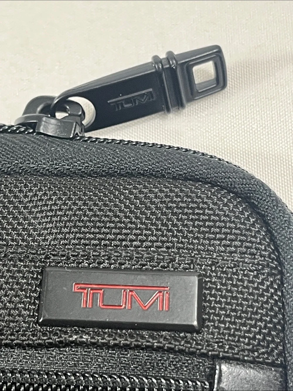 Tumi Alpha Ballistic Nylon Padded Tablet/Tech Sleeve Travel Organizer - Black